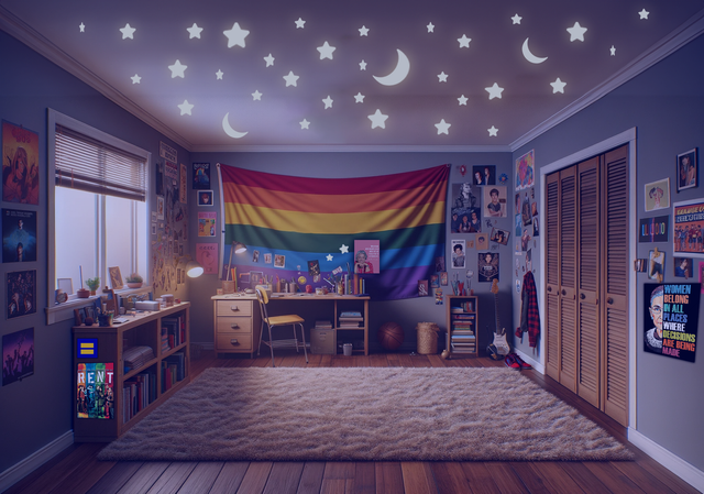 Emma Nolan's room from <i>The Prom</i>